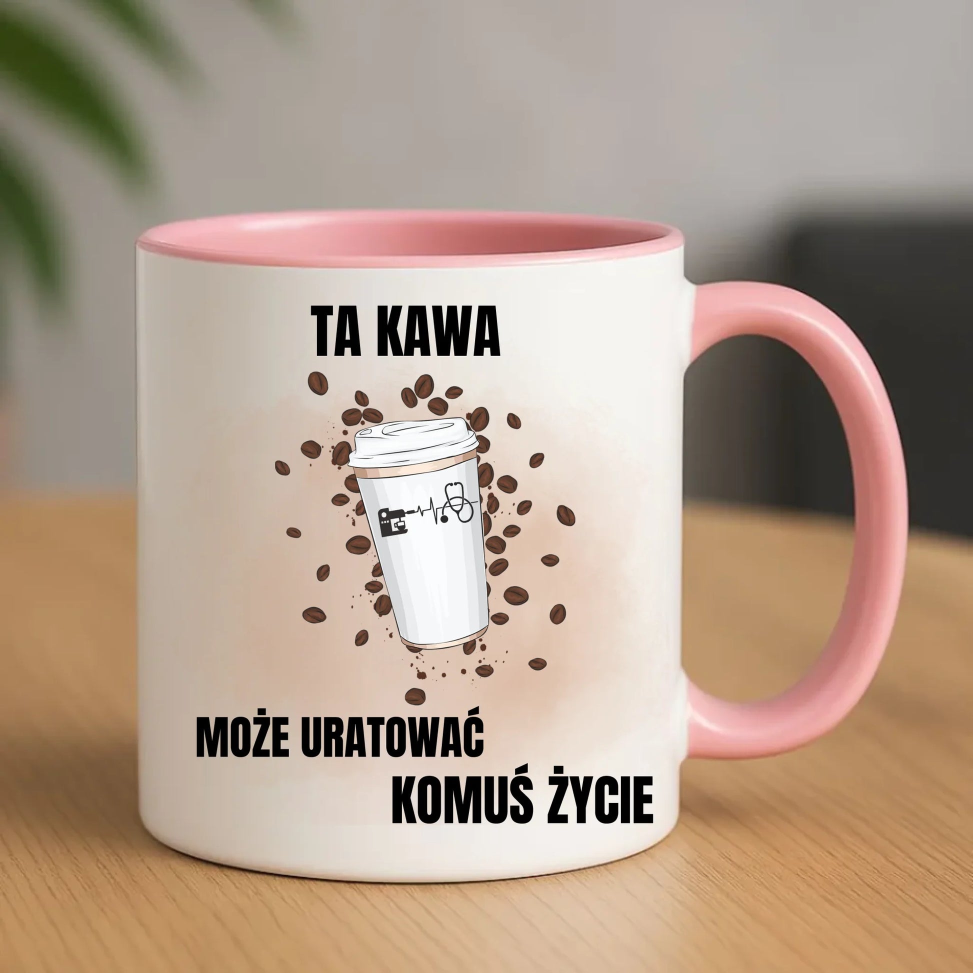 Kubek dla lekarza - Ta kawa może uratować komuś życie L05 - StoryCups.pl