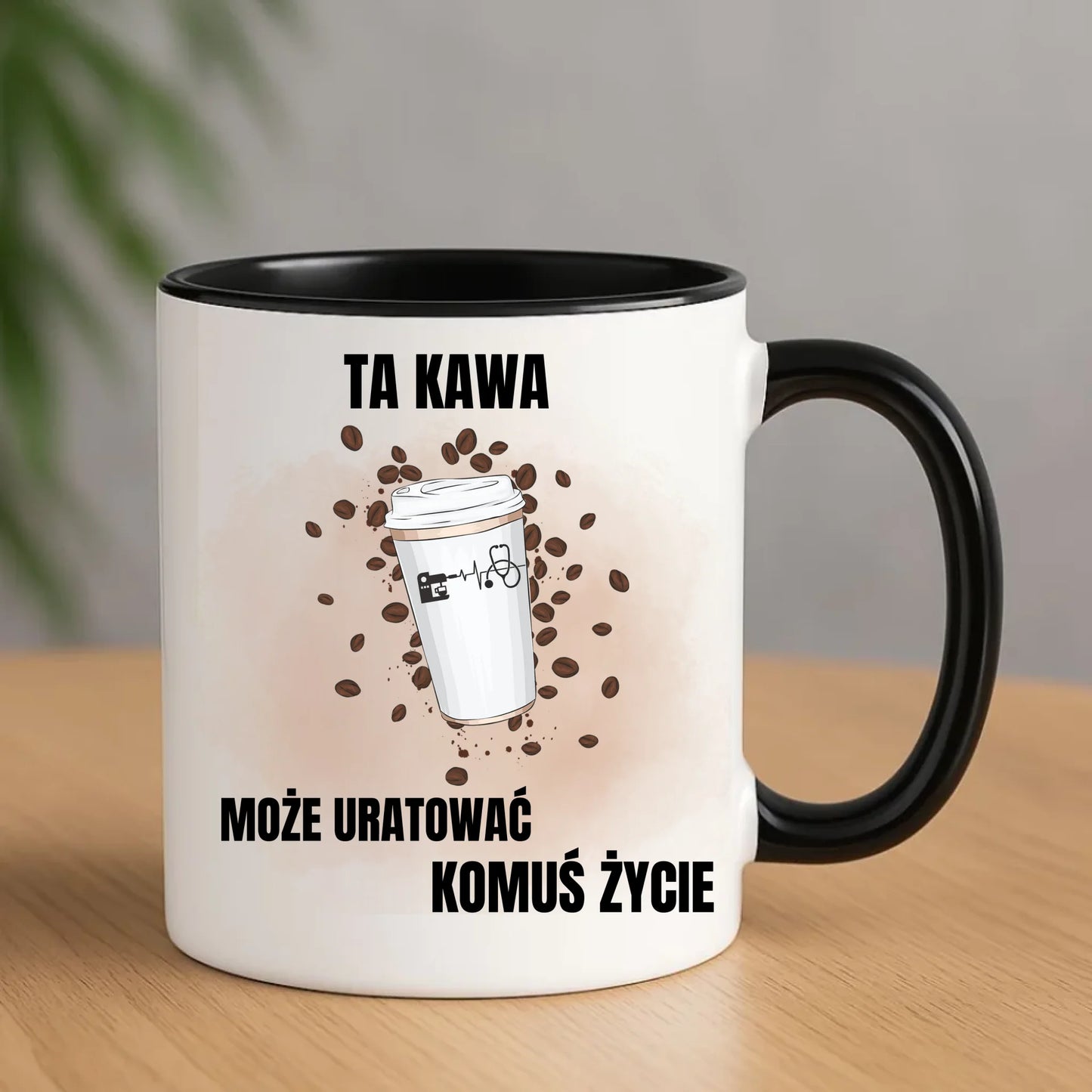 Kubek dla lekarza - Ta kawa może uratować komuś życie L05 - StoryCups.pl