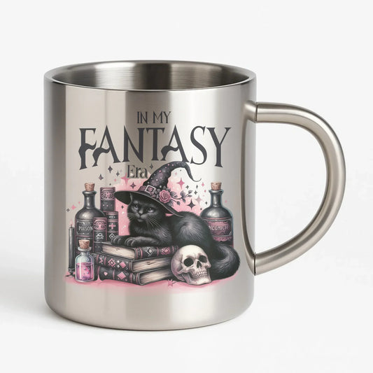 In my fantasy era | Kubek metalowy na Halloween HL04 - StoryCups.pl