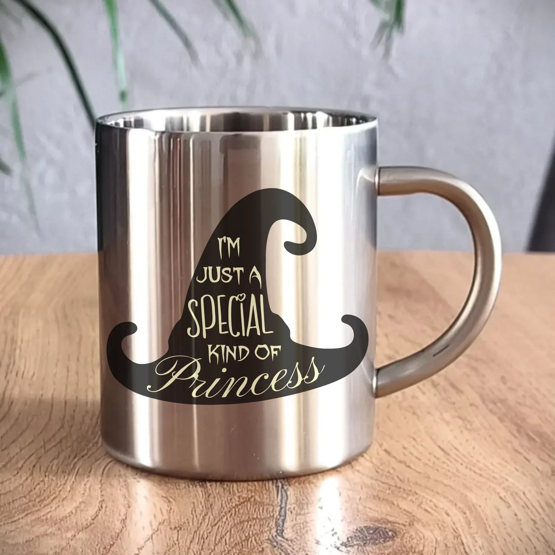 Wyjątkowa Księżniczka | Śmieszny kubek metalowy dla kobiety HL22 - StoryCups.pl