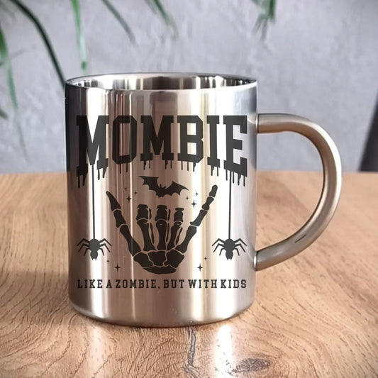 Mombie | Kubek metalowy dla mamy HL18 - StoryCups.pl