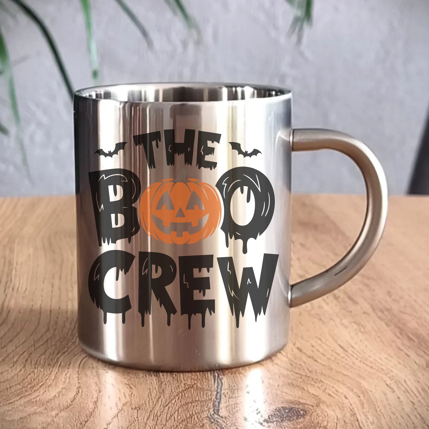 Kubek metalowy na Halloween - The Boo Crew HL12 - StoryCups.pl