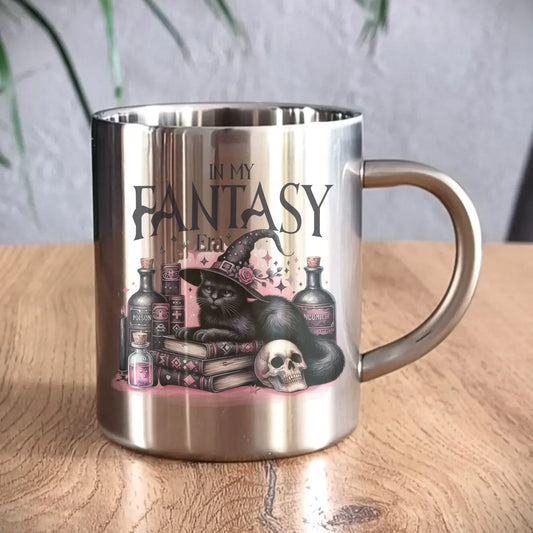 In my fantasy era | Kubek metalowy na Halloween HL04 - StoryCups.pl