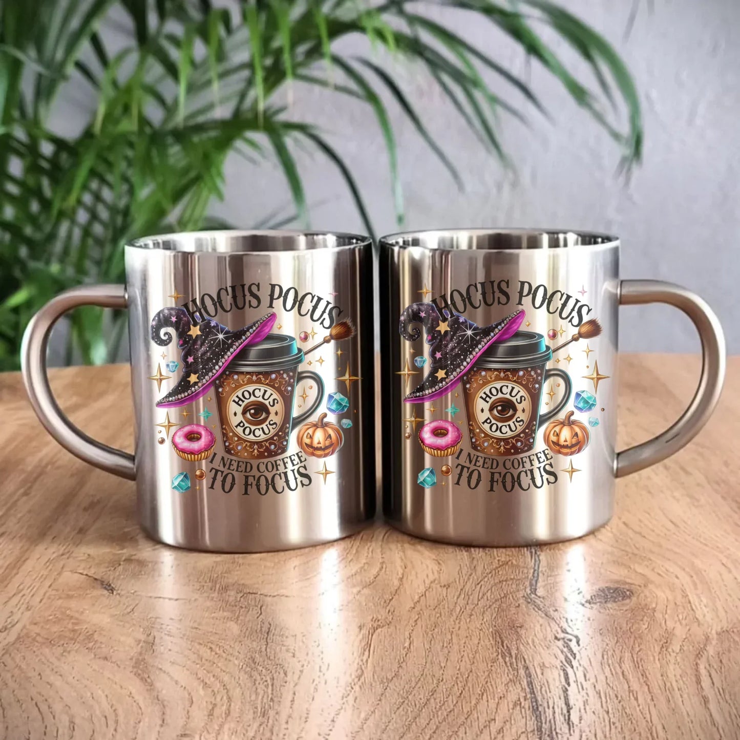 Hocus Pocus | Kubek metalowy na Halloween HL03 - StoryCups.pl