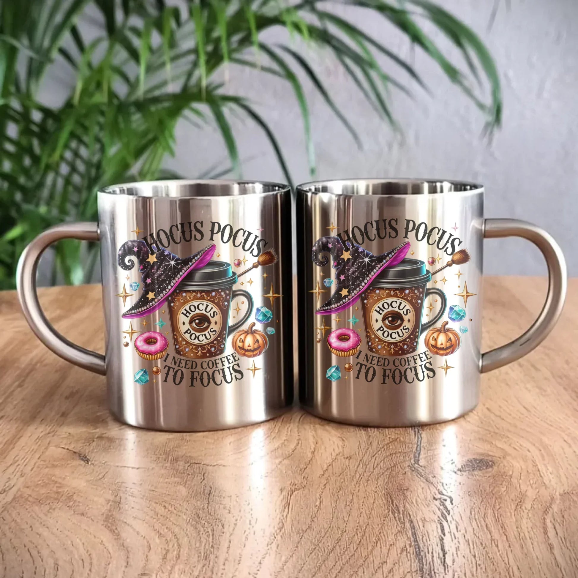Hocus Pocus | Kubek metalowy na Halloween HL03 - StoryCups.pl