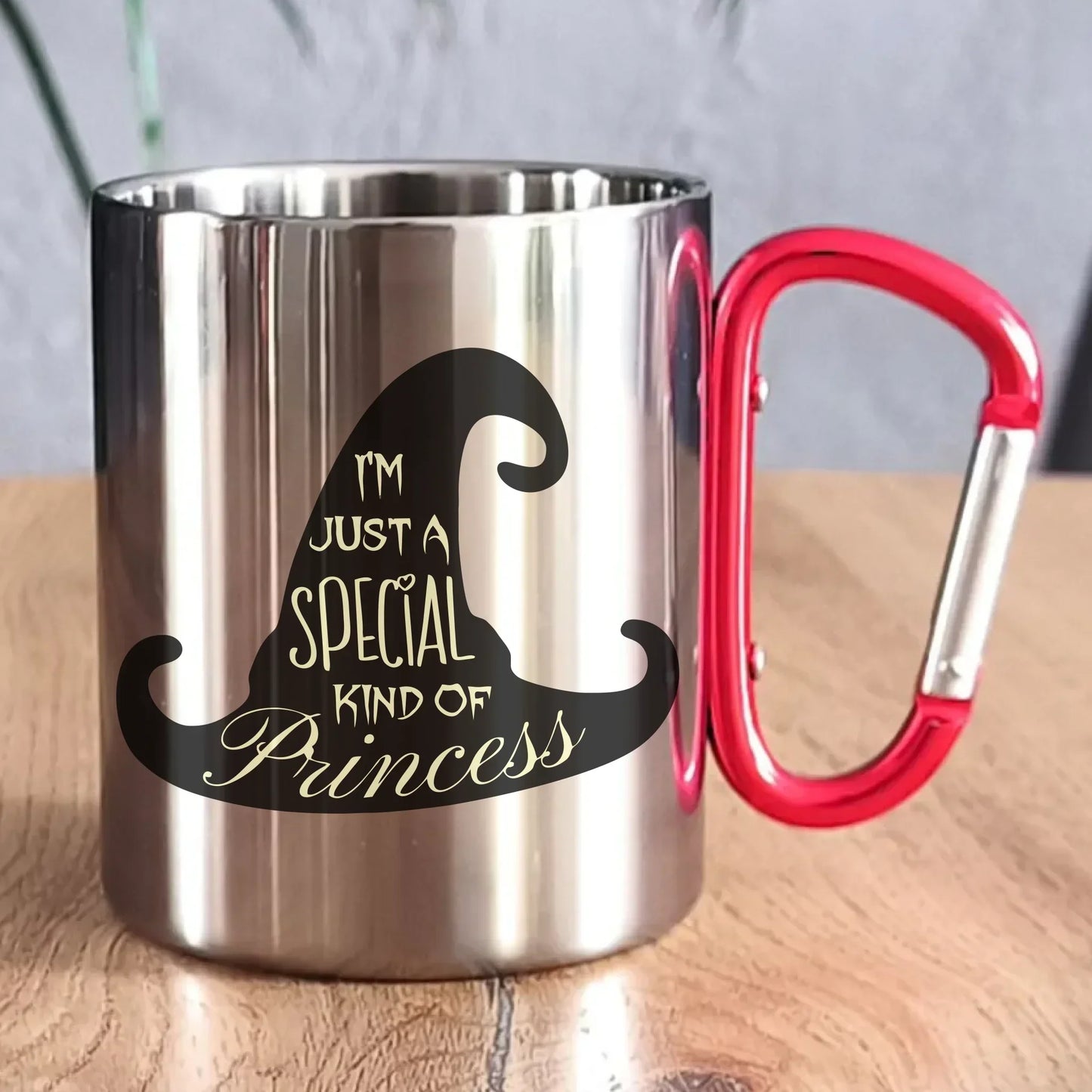 Wyjątkowa Księżniczka | Śmieszny kubek metalowy dla kobiety HL22 - StoryCups.pl