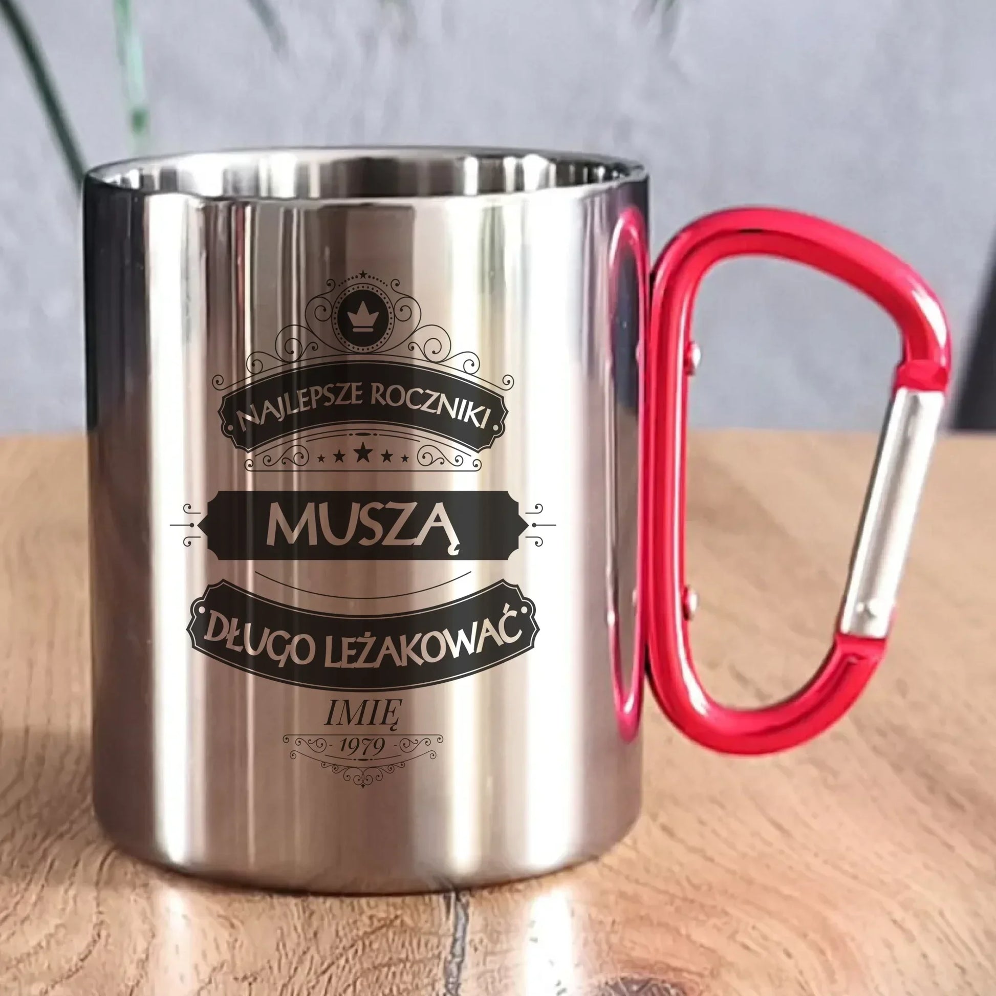 Najlepsze roczniki | Personalizowany metalowy kubek prezent na urodziny U09 - StoryCups.pl