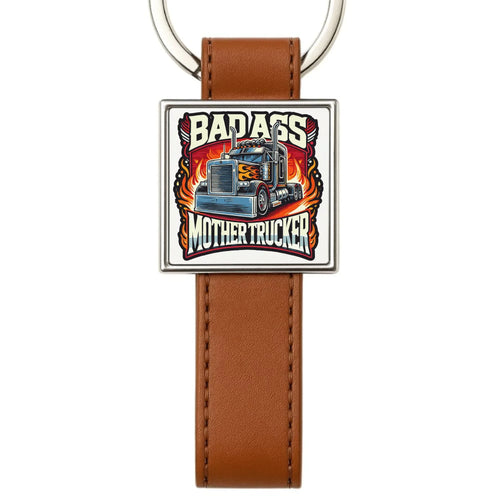 Badass Mother Trucker | Brelok dla kierowcy tira ZKT04 - StoryCups.pl