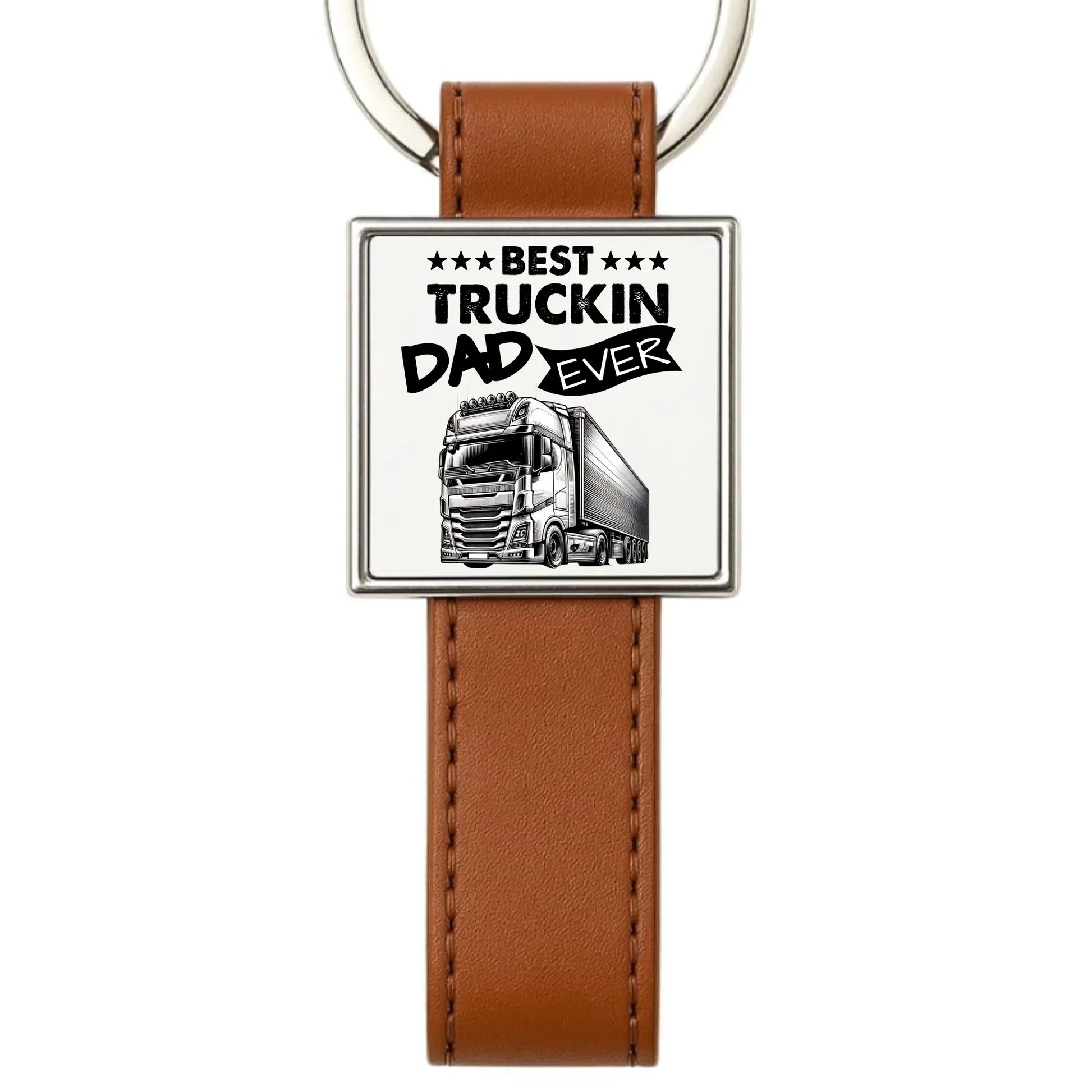 Best truckin dad ever | Brelok dla kierowcy tira ZKT09 - StoryCups.pl