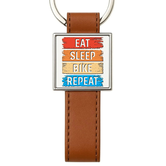 Eat Sleep Bike Repeat | Brelok dla rowerzysty HR03 - StoryCups.pl