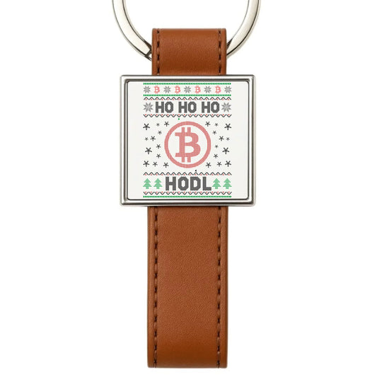 Ho ho ho Hodl Bitcoin | Świąteczny brelok BN103 - StoryCups.pl