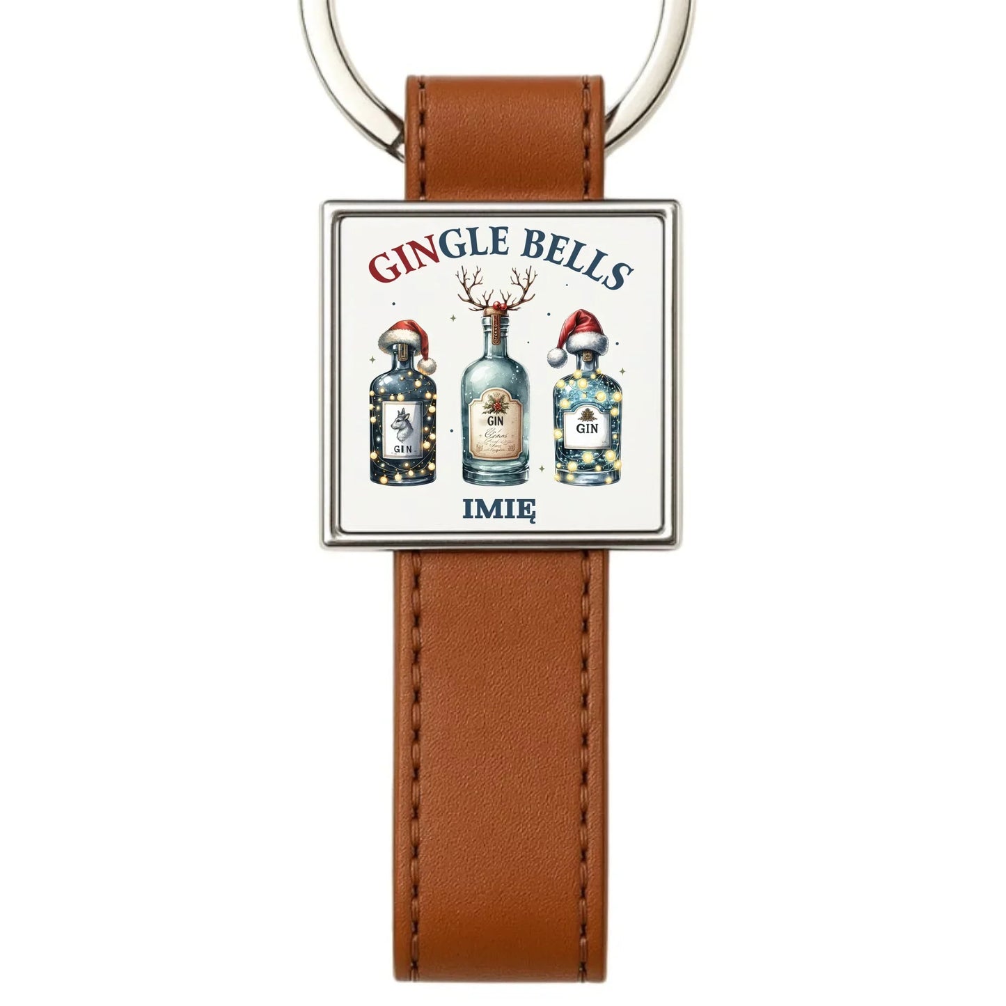 Gingle bells | Personalizowany brelok świąteczny BN68 - StoryCups.pl