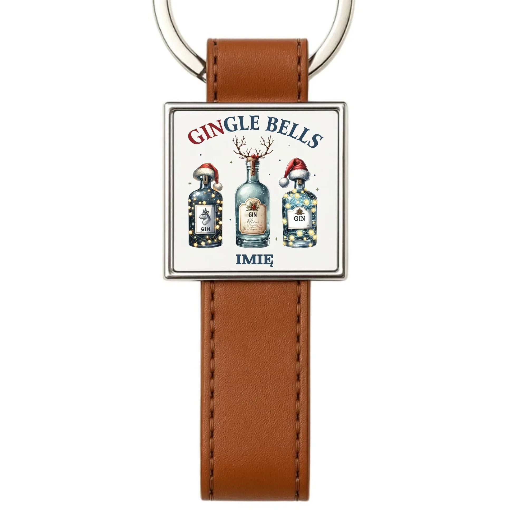 Gingle bells | Personalizowany brelok świąteczny BN68 - StoryCups.pl