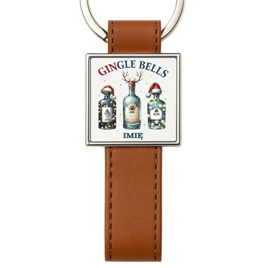 Gingle bells | Personalizowany brelok świąteczny BN68 - StoryCups.pl