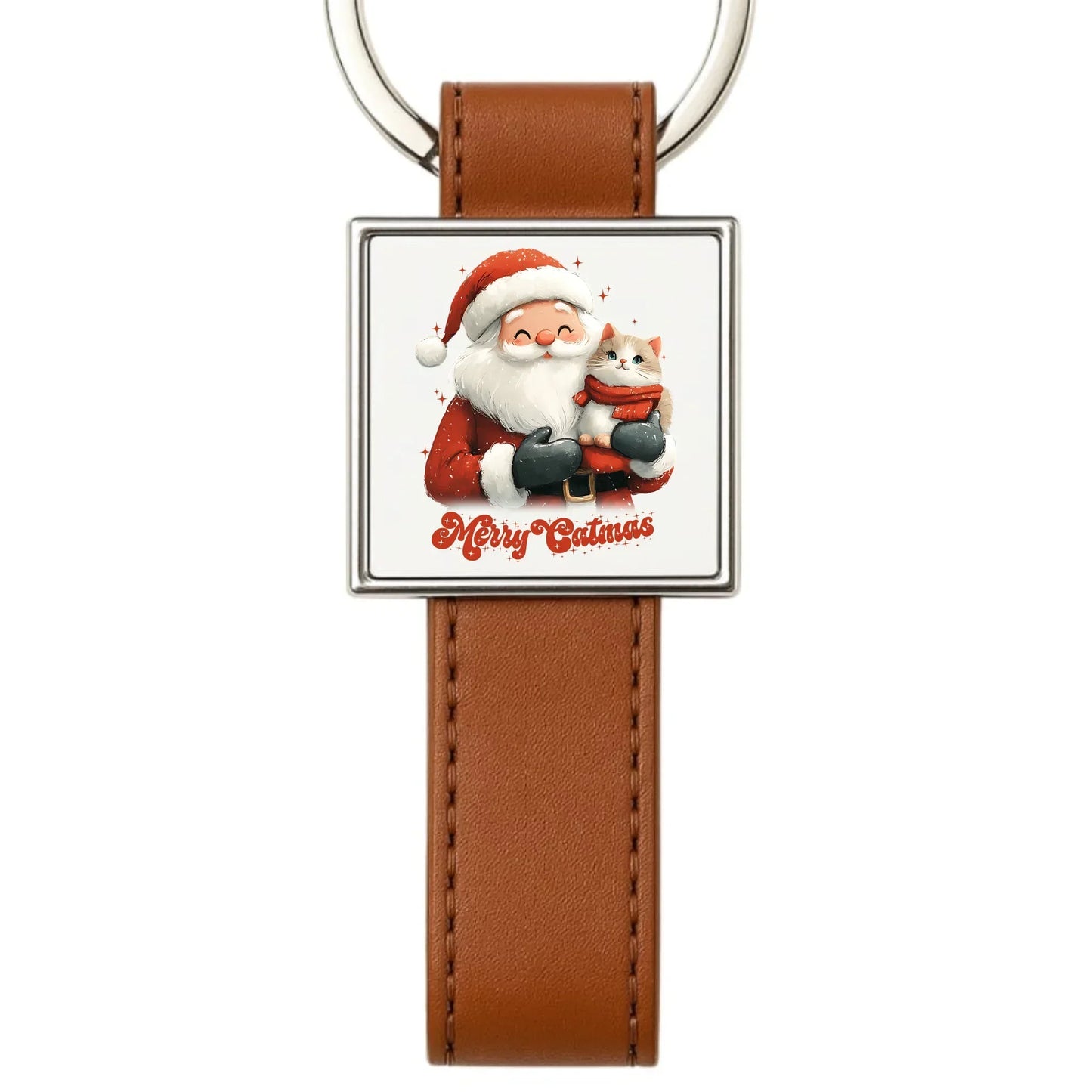 Merry Catmas | Świąteczny brelok BN38 - StoryCups.pl