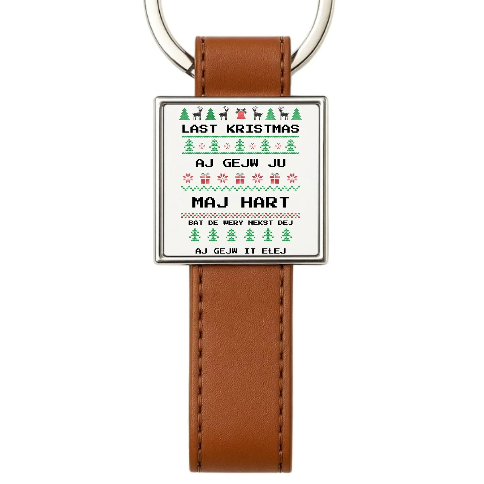 Last kristmas aj gejw ju maj hart | Świąteczny brelok BN13 - StoryCups.pl