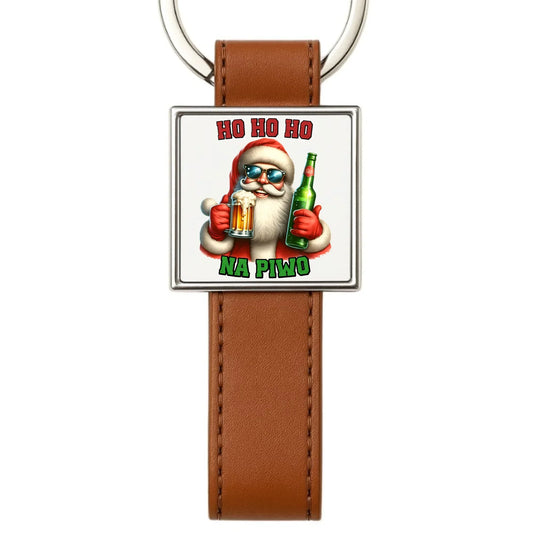 Ho ho ho na piwo | Świąteczny brelok BN64 - StoryCups.pl