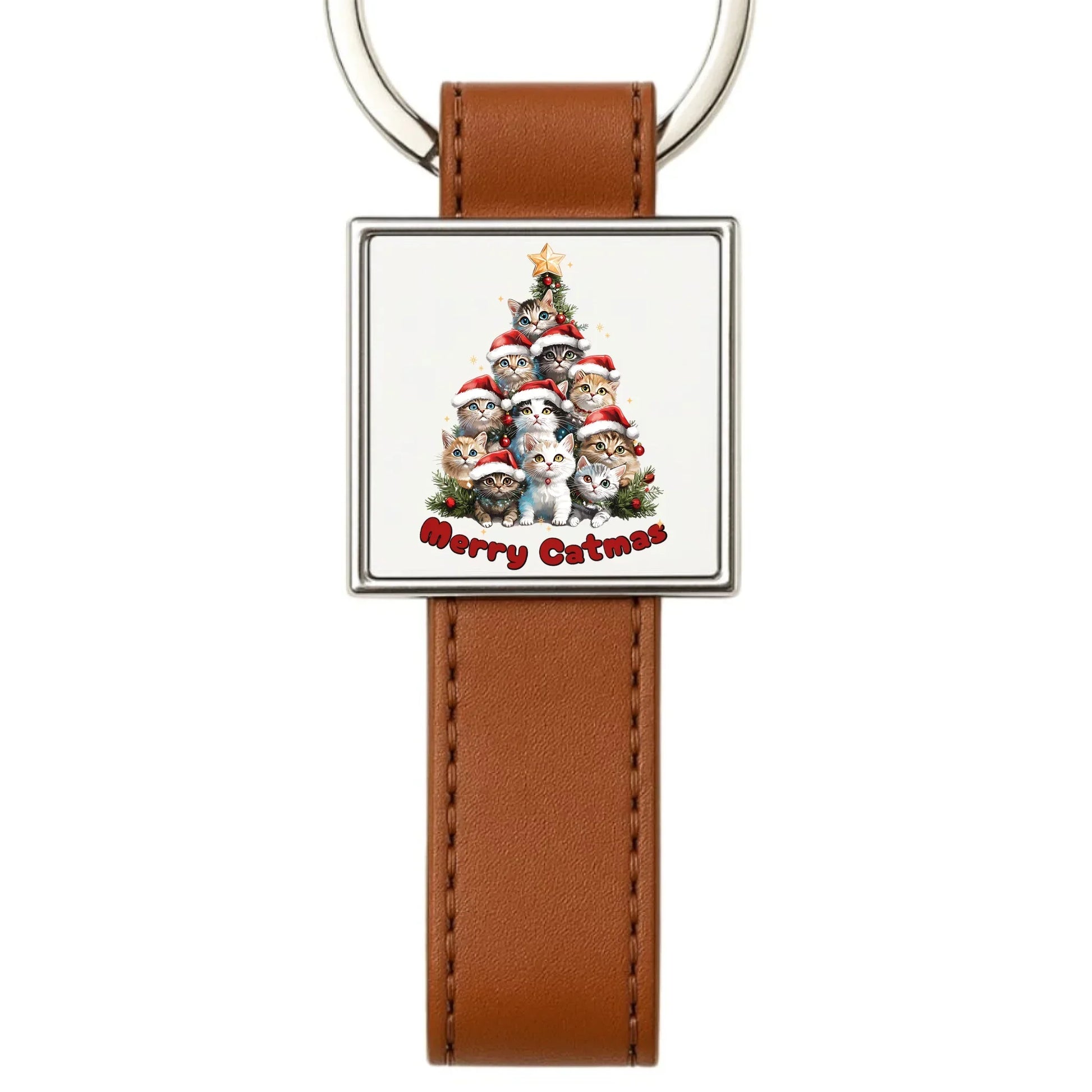Merry Catmas | Brelok świąteczny BN20 - StoryCups.pl