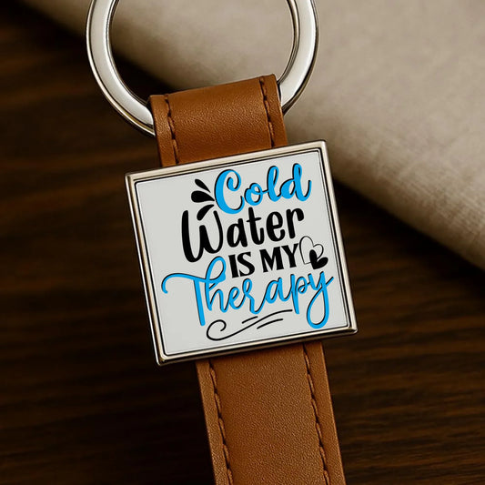 Cold water is my therapy | Brelok HM14 - StoryCups.pl