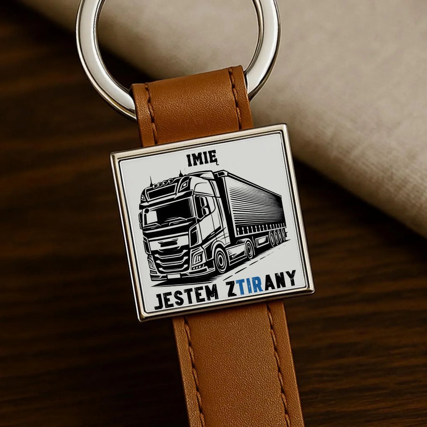 Jestem zTIRany | Brelok dla kierowcy tira ZKT01 - StoryCups.pl