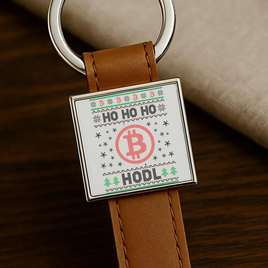 Ho ho ho Hodl Bitcoin | Świąteczny brelok BN103 - StoryCups.pl