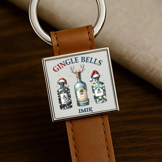 Gingle bells | Personalizowany brelok świąteczny BN68 - StoryCups.pl
