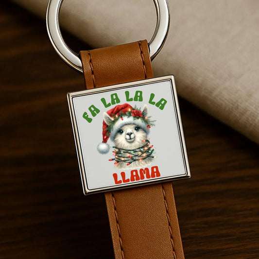 Fa la la la lama | Świąteczny brelok BN71 - StoryCups.pl