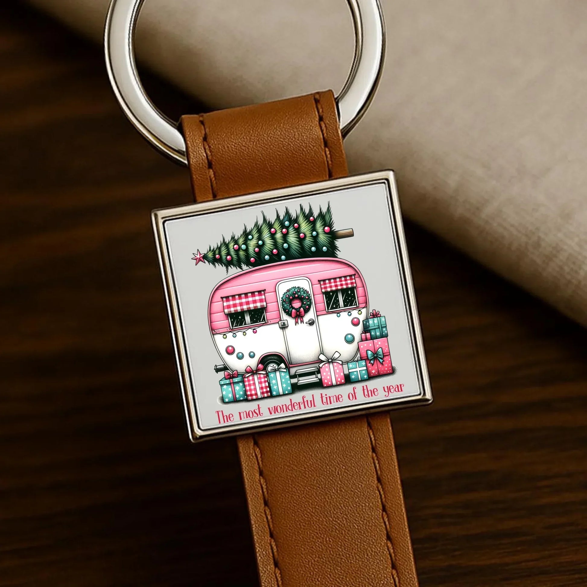 Kempingowe Święta | Świąteczny brelok BN40 - StoryCups.pl