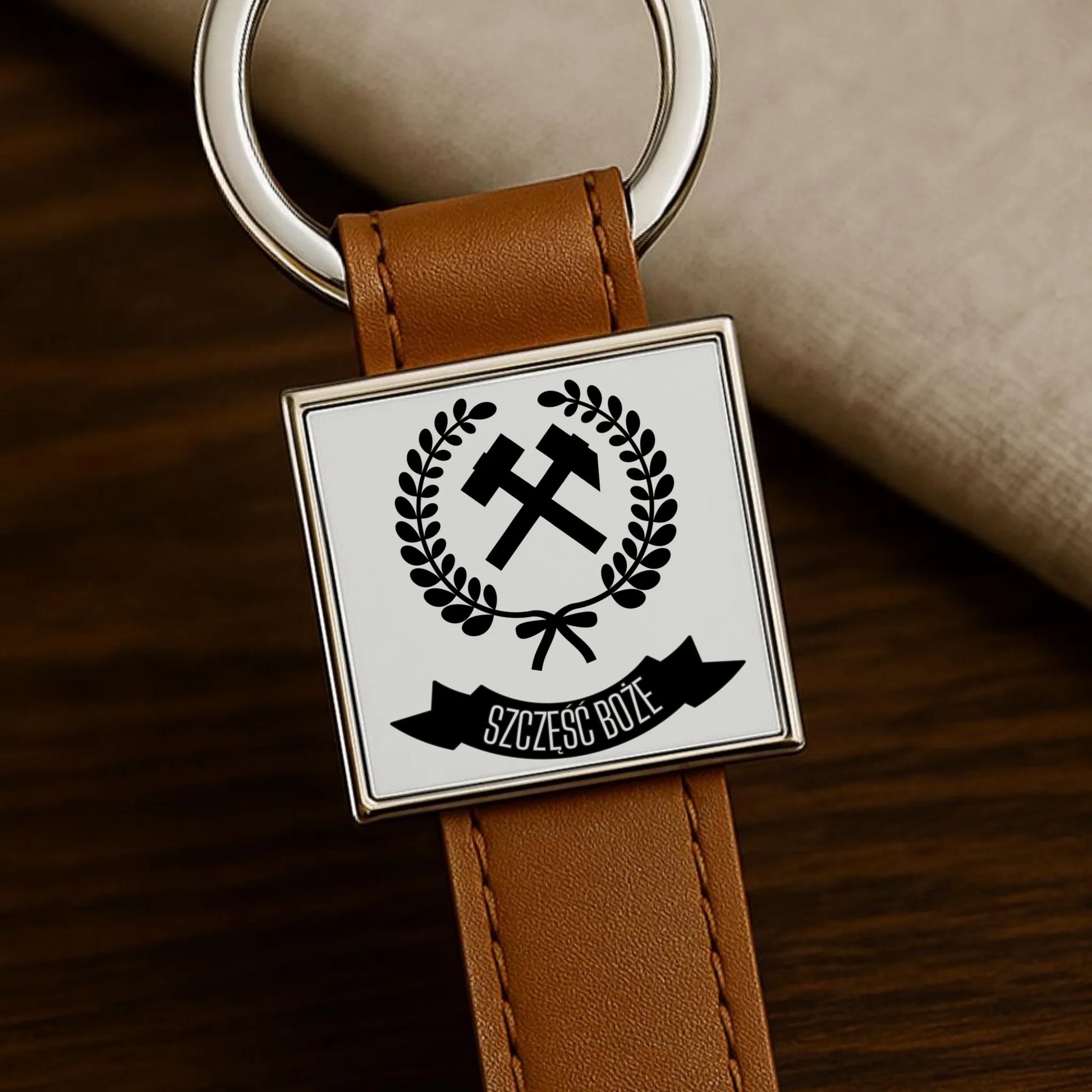 Brelok - prezent dla górnika - Szczęść Boże G02 - StoryCups.pl