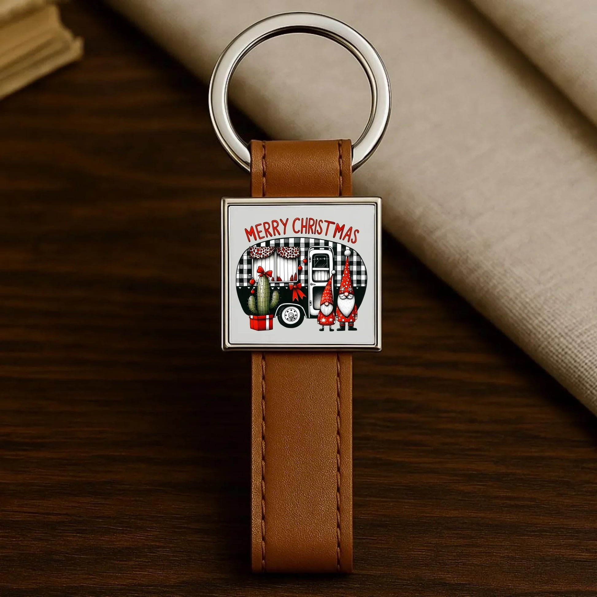 Merry Christmas | Świąteczny brelok BN44 - StoryCups.pl