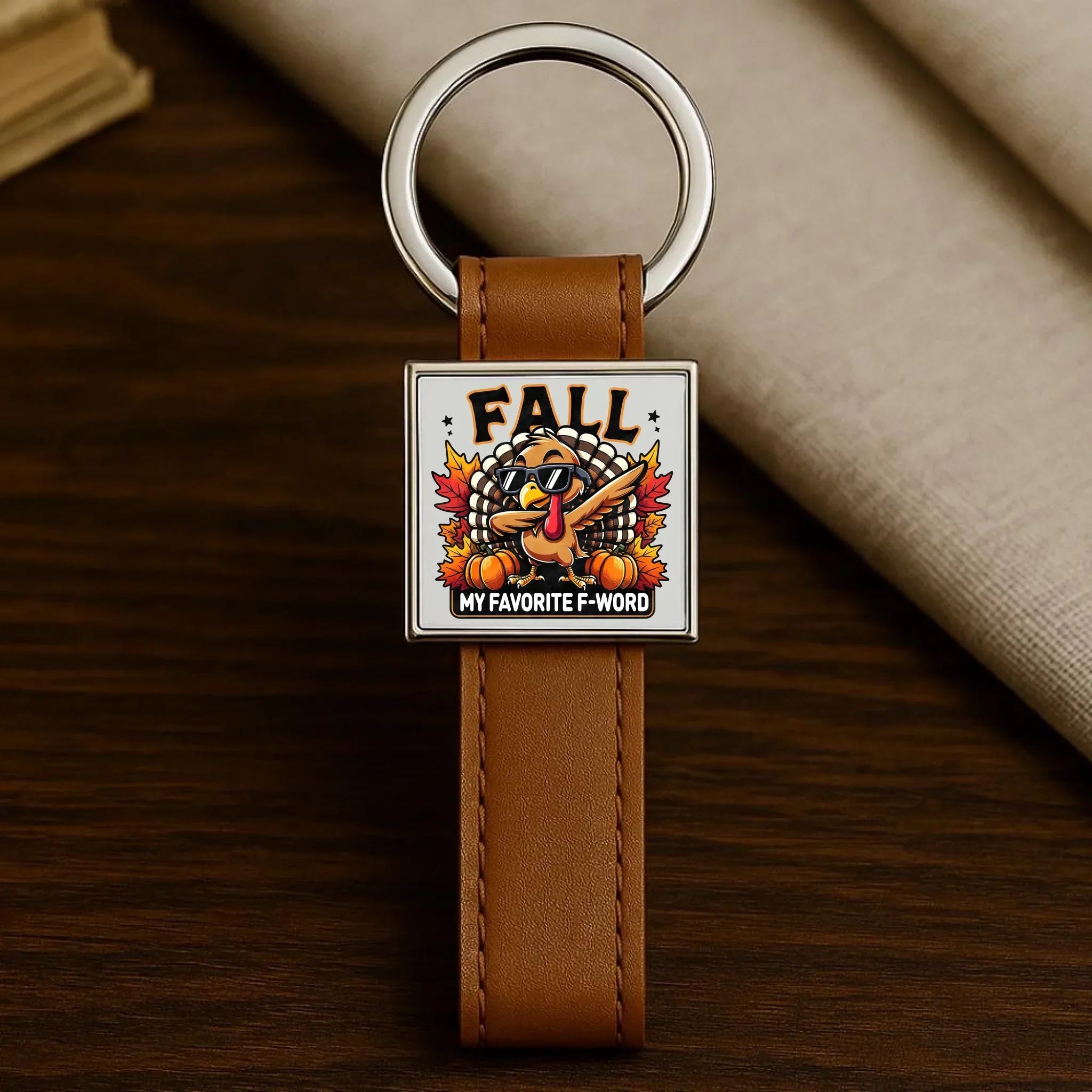 Brelok jesienny - FALL my favorite F-word JS11 - StoryCups.pl
