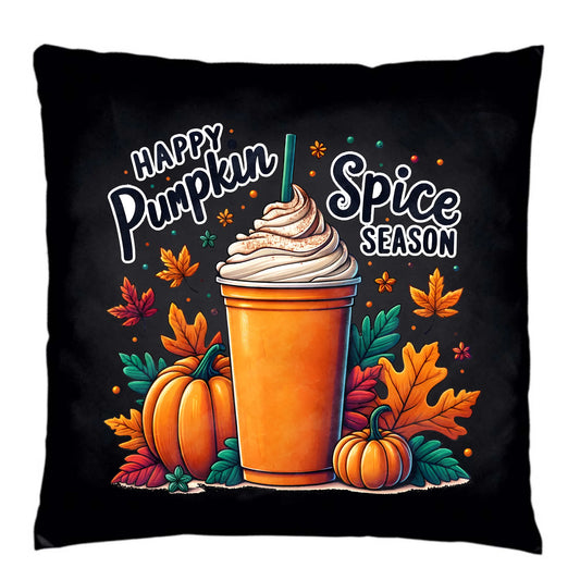 Poduszka dekoracyjna jesienna - Pumpkin Spice - kawa dyniowa JS02 - StoryCups.pl