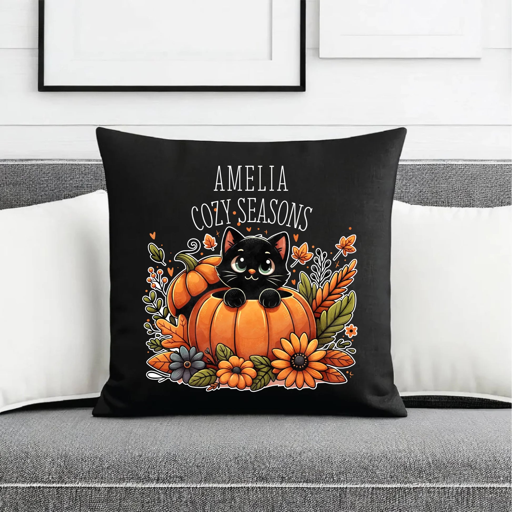 Poduszka dekoracyjna - Cozy Seasons - personalizowana JS01 - StoryCups.pl
