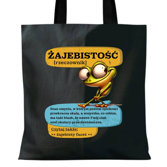Torba - Żajebistość [rzeczownik] prezent na Dzień Chłopaka DCH06 - StoryCups.pl