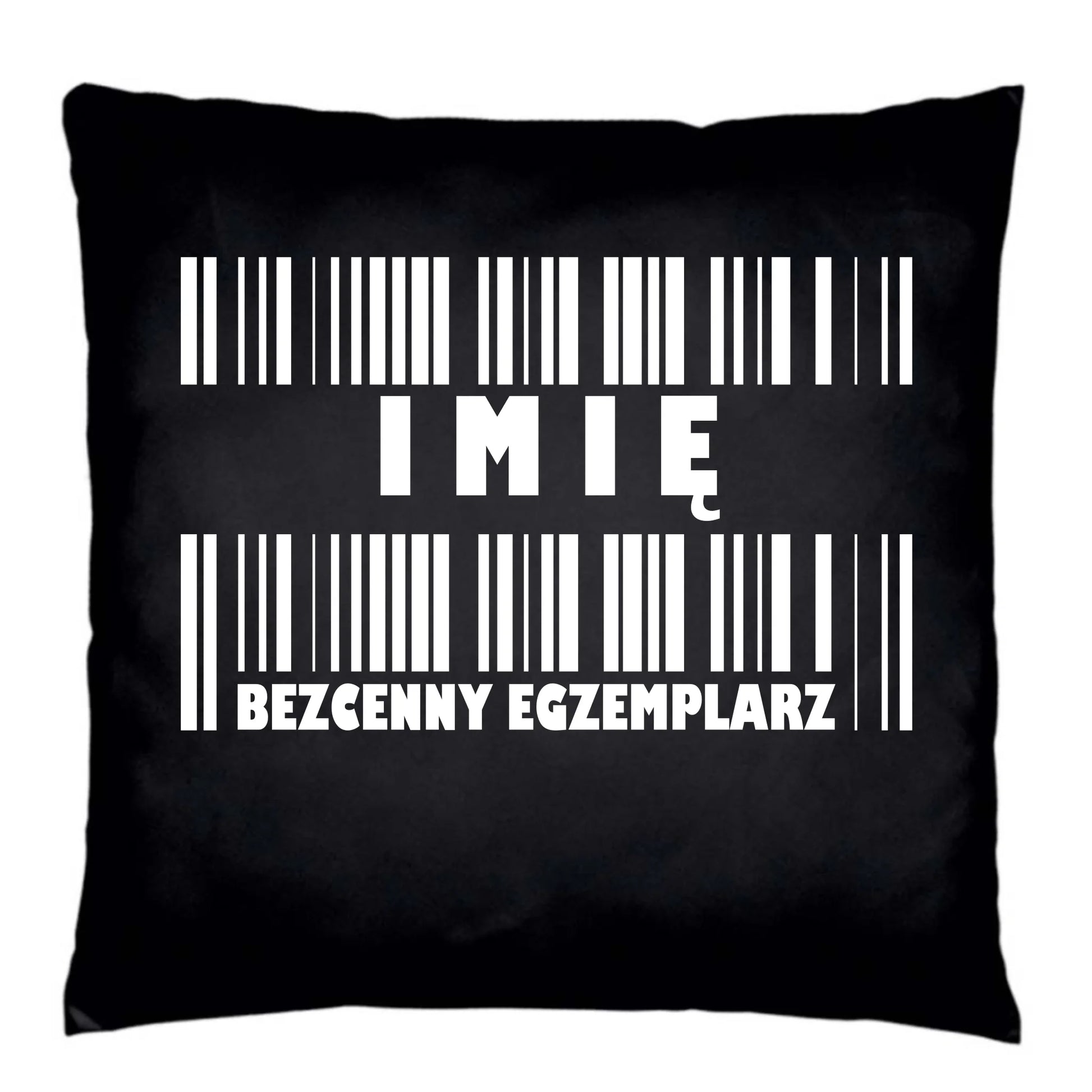 Poduszka dekoracyjna - Bezcenny egzemplarz prezent dla niego - personalizowana DCH07 - StoryCups.pl