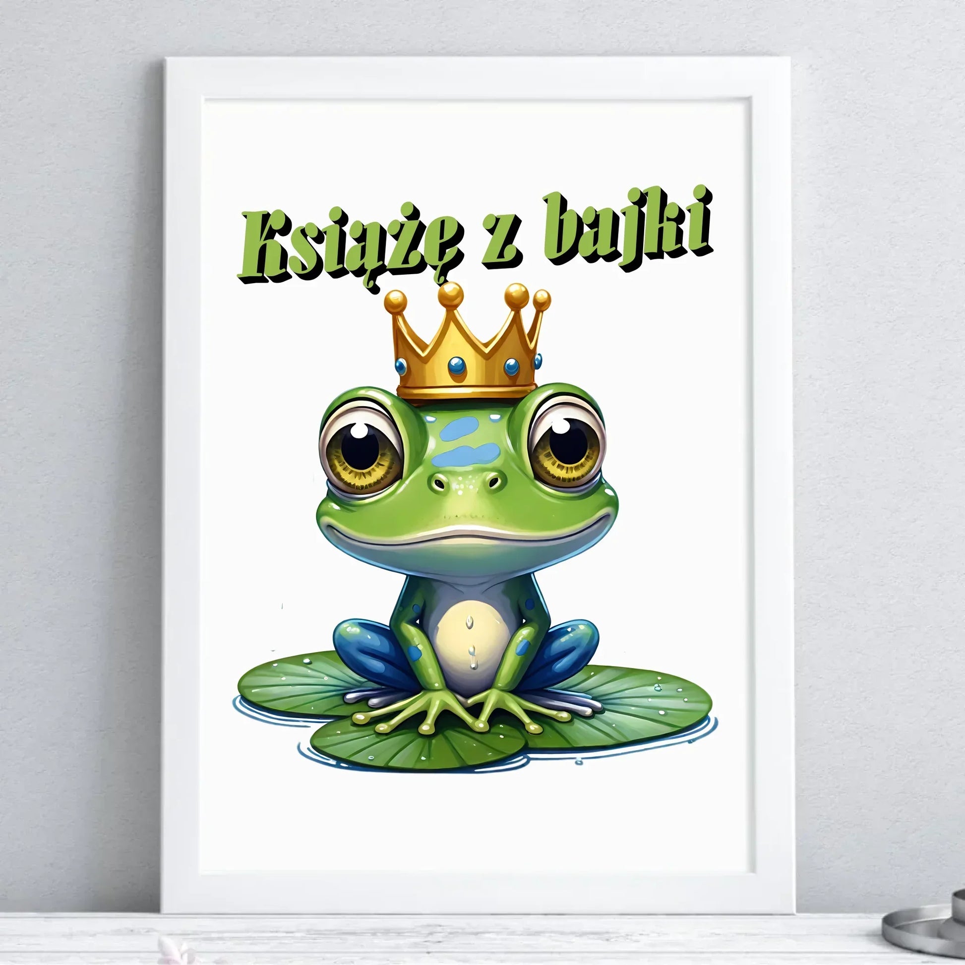 Plakat w ramie - Książę z bajki - prezent dla chłopaka męża narzeczonego DCH09 - StoryCups.pl