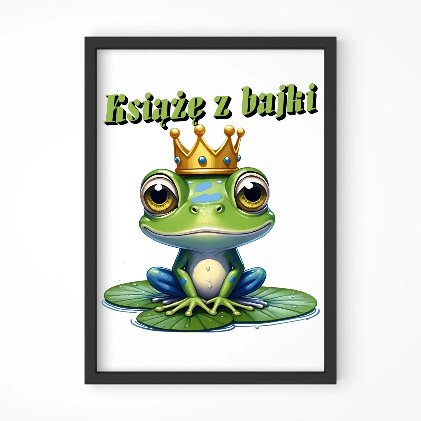 Plakat w ramie - Książę z bajki - prezent dla chłopaka męża narzeczonego DCH09 - StoryCups.pl