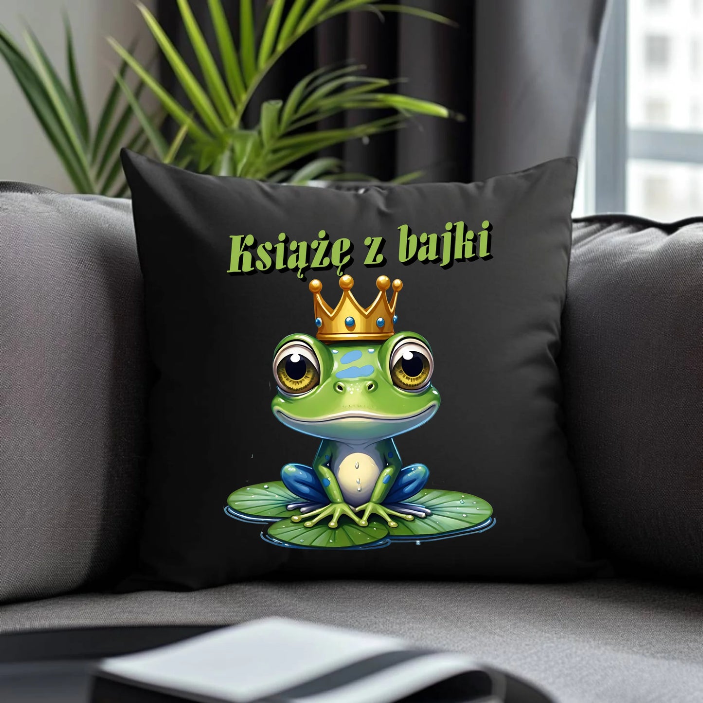 Poduszka dekoracyjna - Książę z bajki - prezent dla chłopaka męża narzeczonego DCH09 - StoryCups.pl