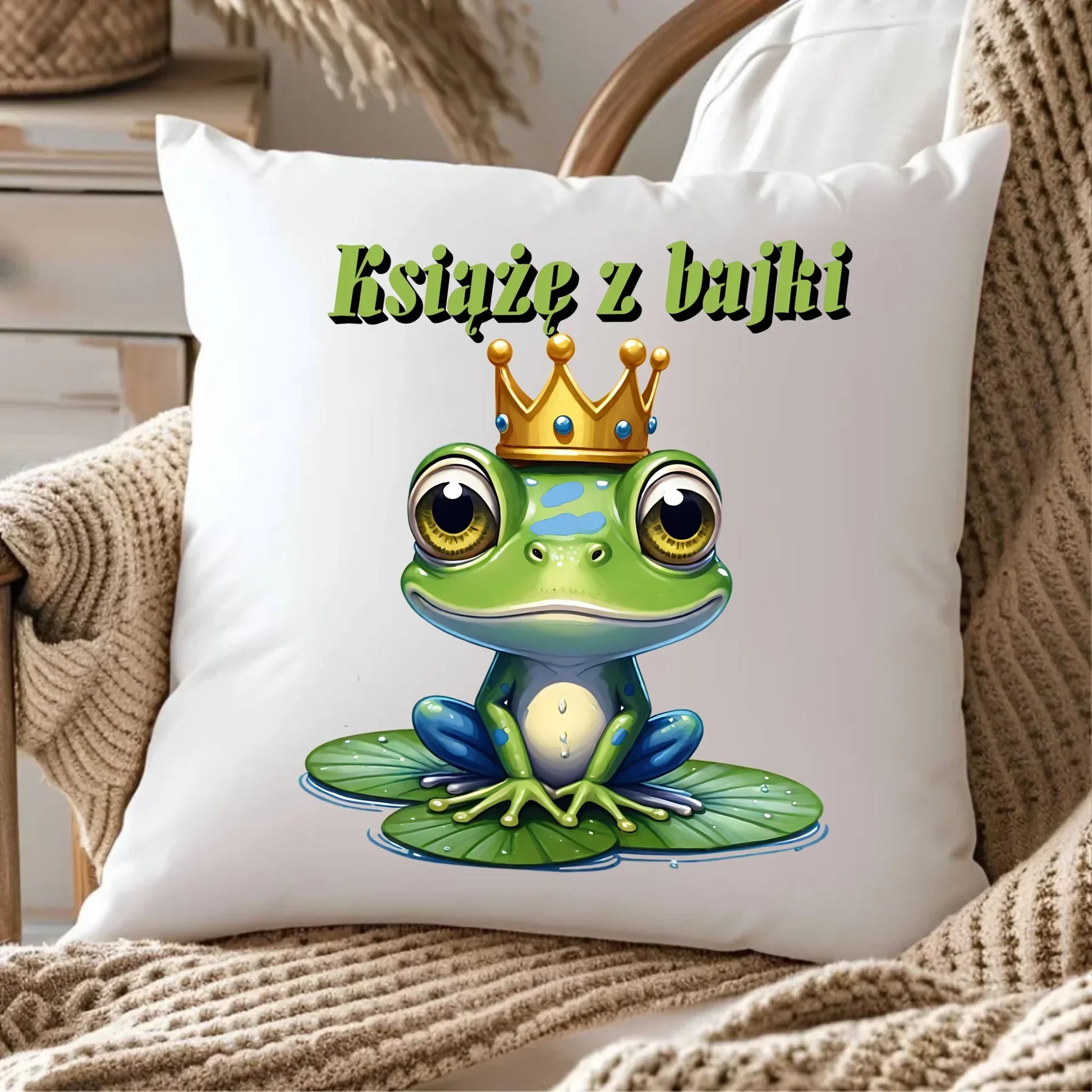 Poduszka - Książę z bajki - prezent dla chłopaka męża narzeczonego DCH09 - StoryCups.pl