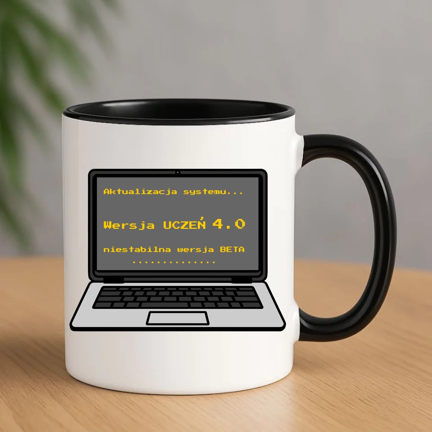 Kubek dla ucznia - Aktualizacja systemu - powrót do szkoły - personalizowany SZ16 - StoryCups.pl