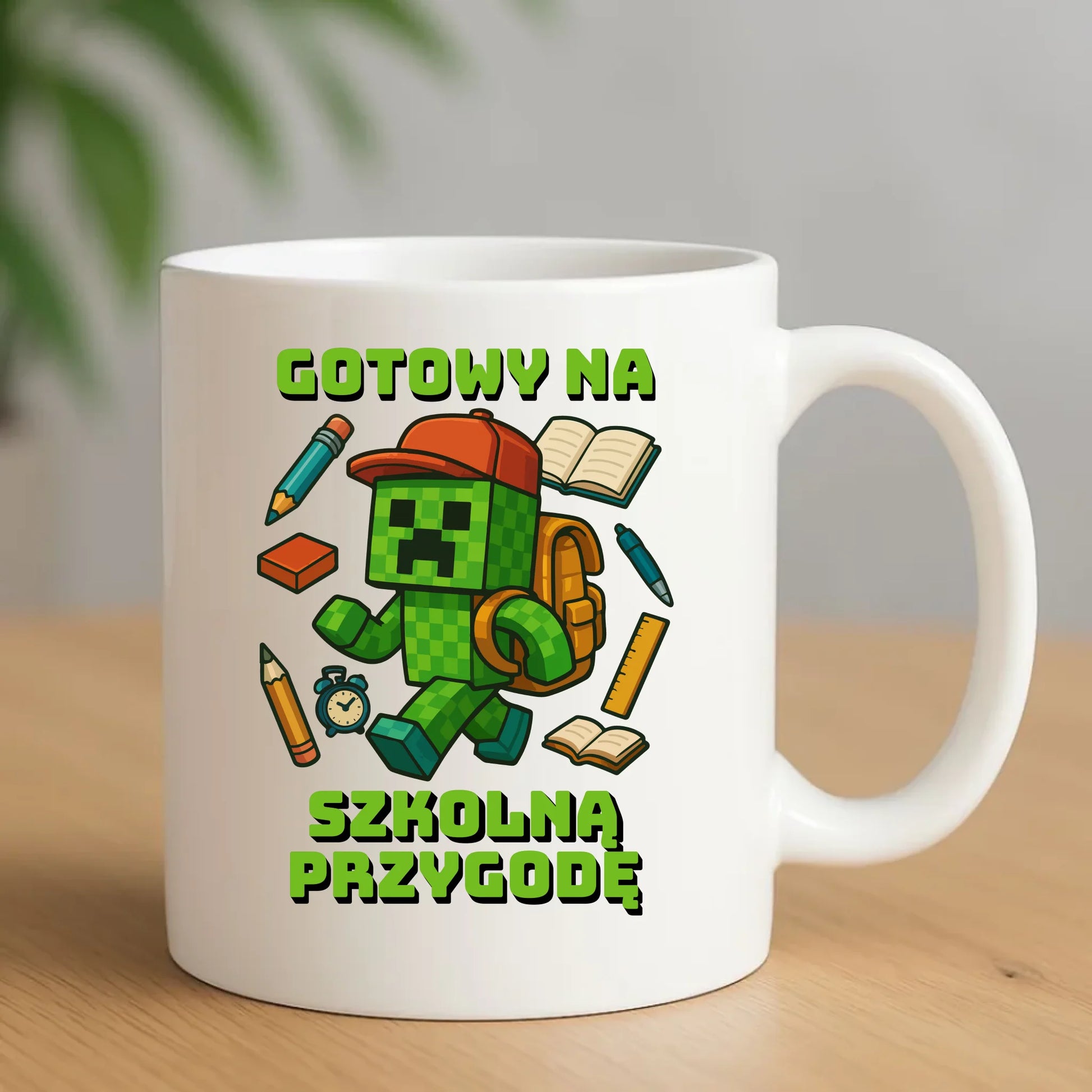 Kubek szkoła - Gotowy na szkołę - gamer do szkoły - SZ13 - StoryCups.pl