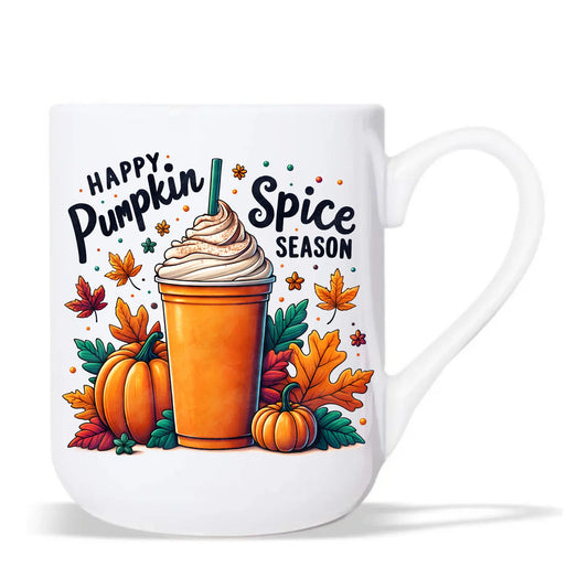 Kubek elegant jesienny - Pumpkin Spice - kawa dyniowa JS02 - StoryCups.pl
