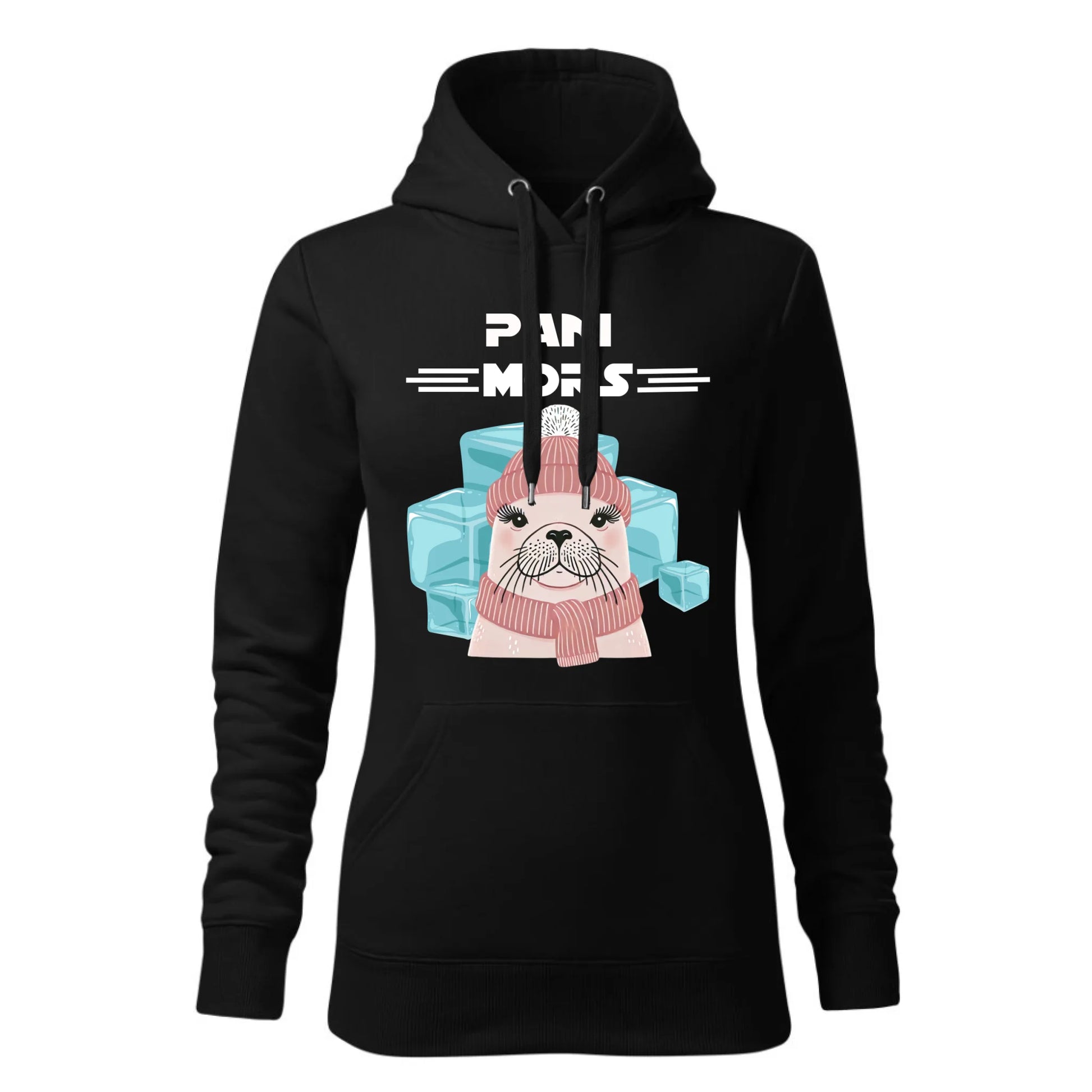 Pani Mors | Bluza damska z kapturem HM16 - StoryCups.pl