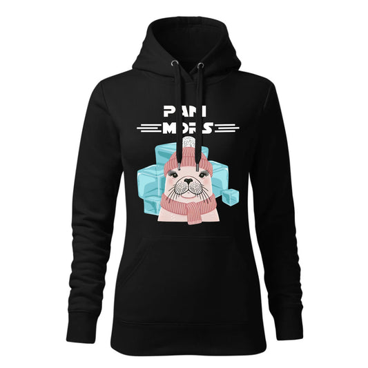 Pani Mors | Bluza damska z kapturem HM16 - StoryCups.pl