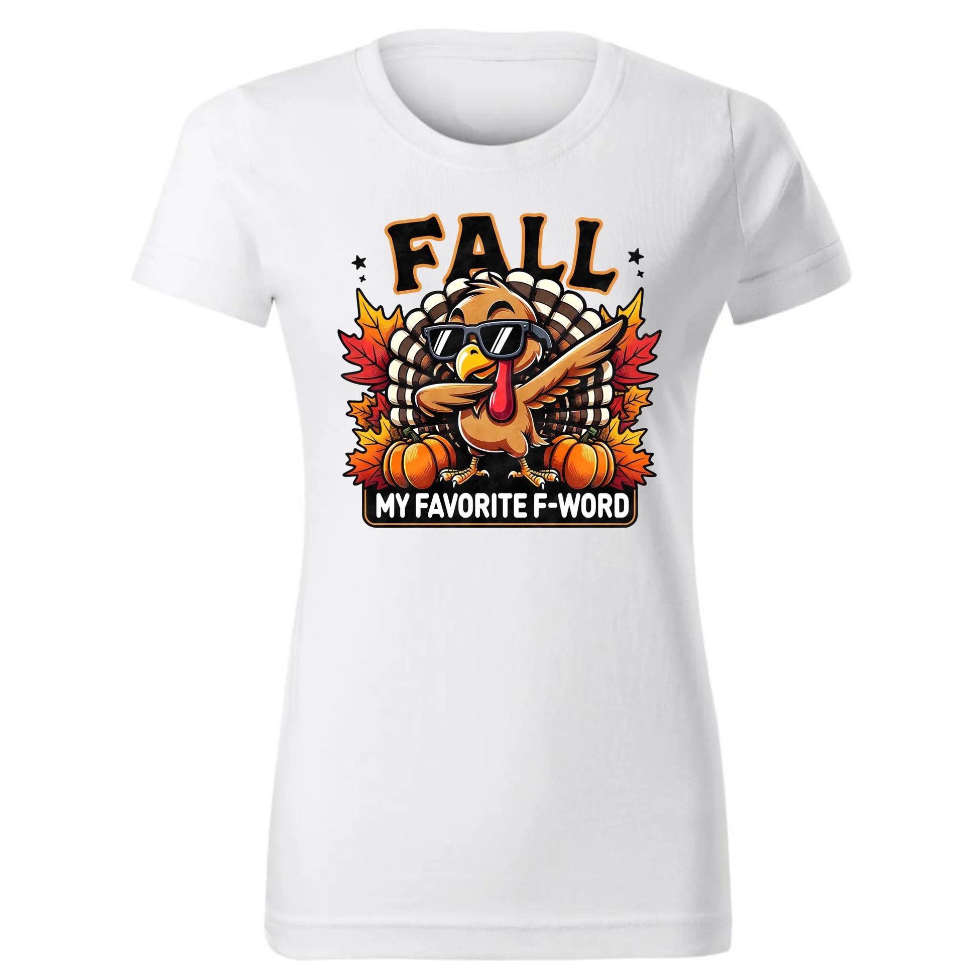 Koszulka damska jesieniara - FALL my favorite F-word JS11 - StoryCups.pl