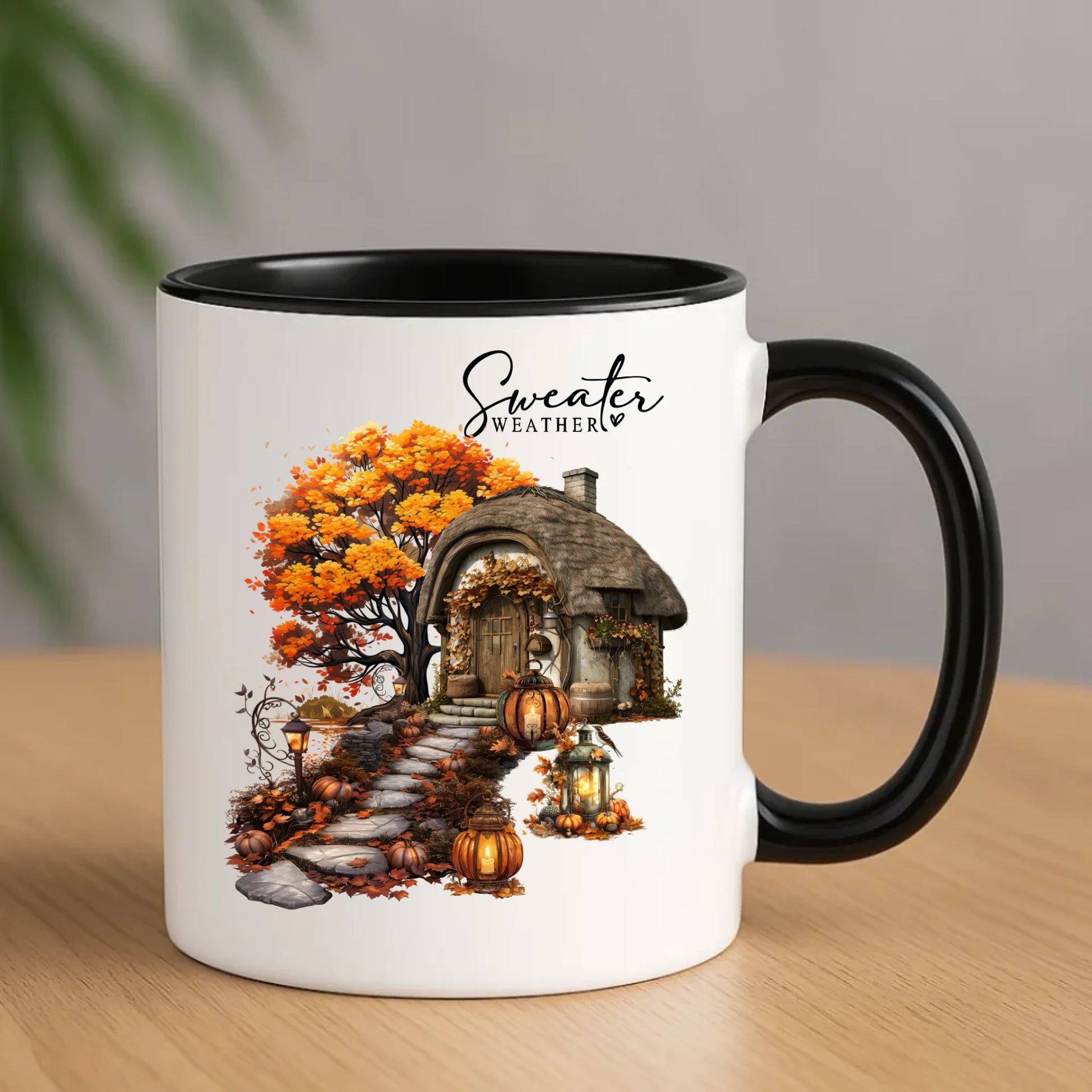 Kubek jesienny - Sweater weather JS15 - StoryCups.pl