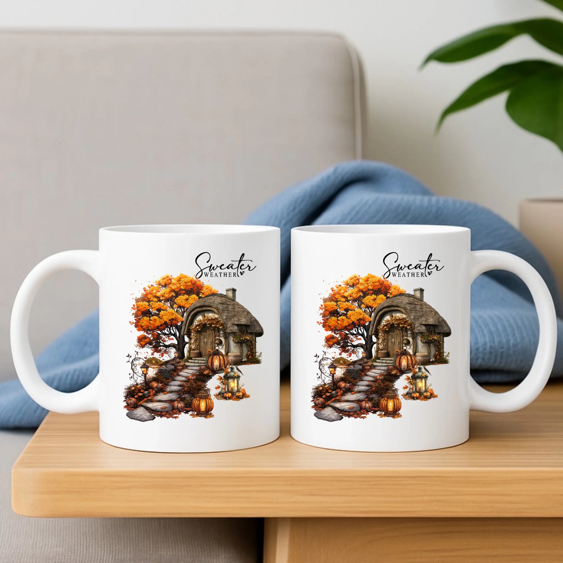 Kubek jesienny - Sweater weather JS15 - StoryCups.pl