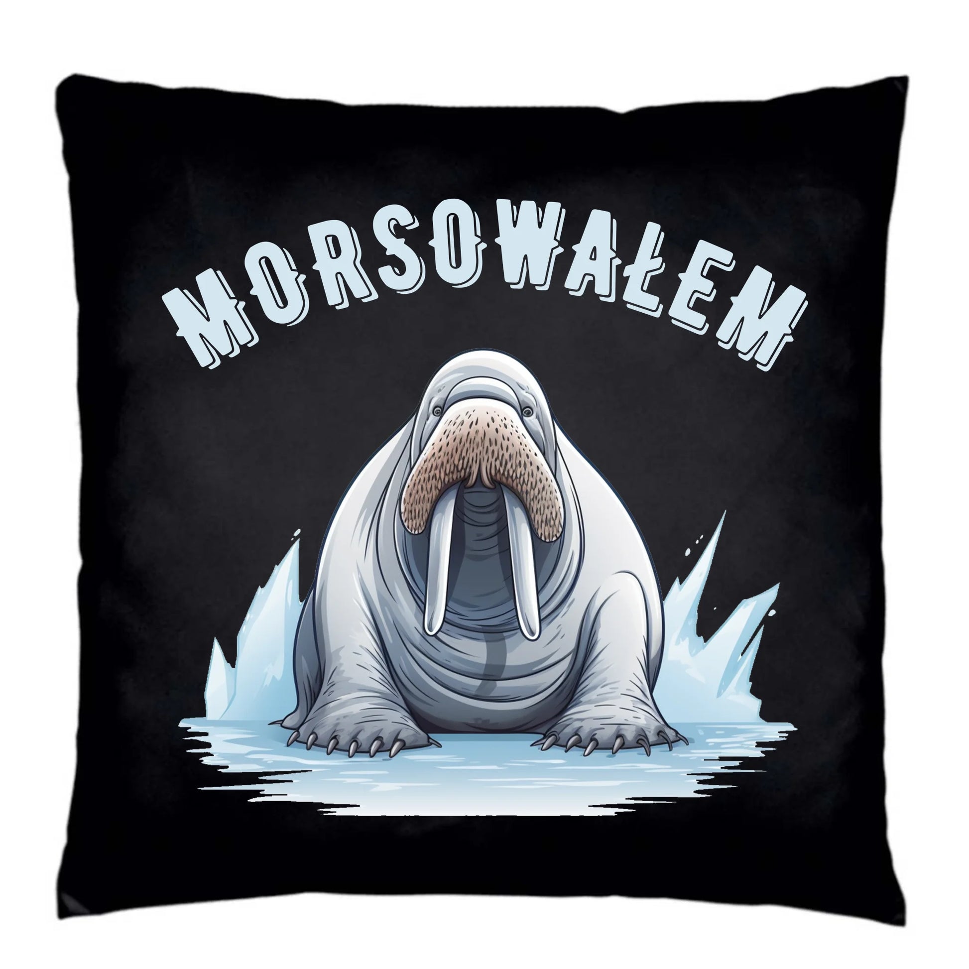 Morsowałem | Poduszka dekoracyjna dla morsa HM01 - StoryCups.pl
