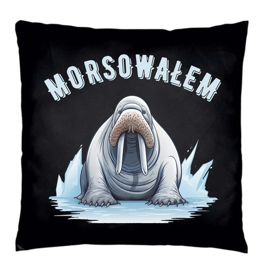 Morsowałem | Poduszka dekoracyjna dla morsa HM01 - StoryCups.pl
