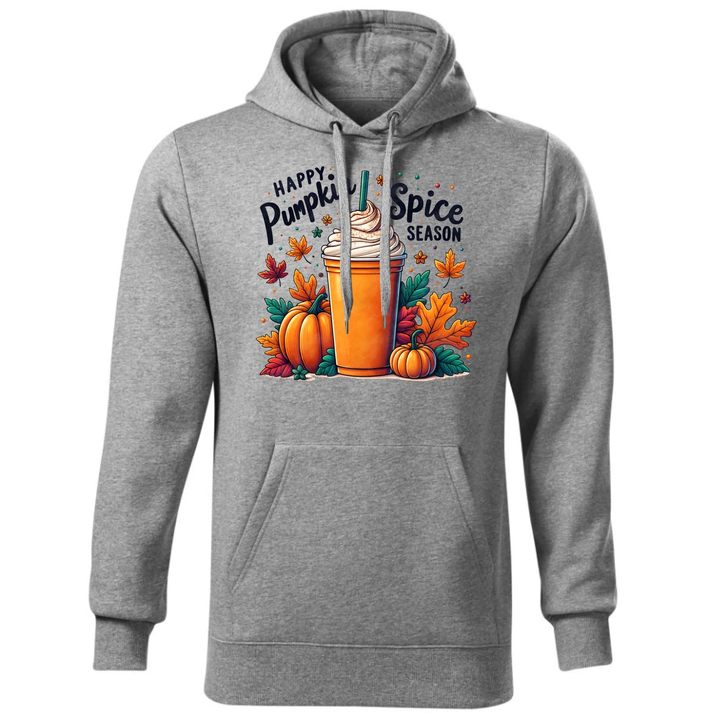 Bluza męska z kapturem jesienna - Pumpkin Spice - kawa dyniowa JS02 - StoryCups.pl